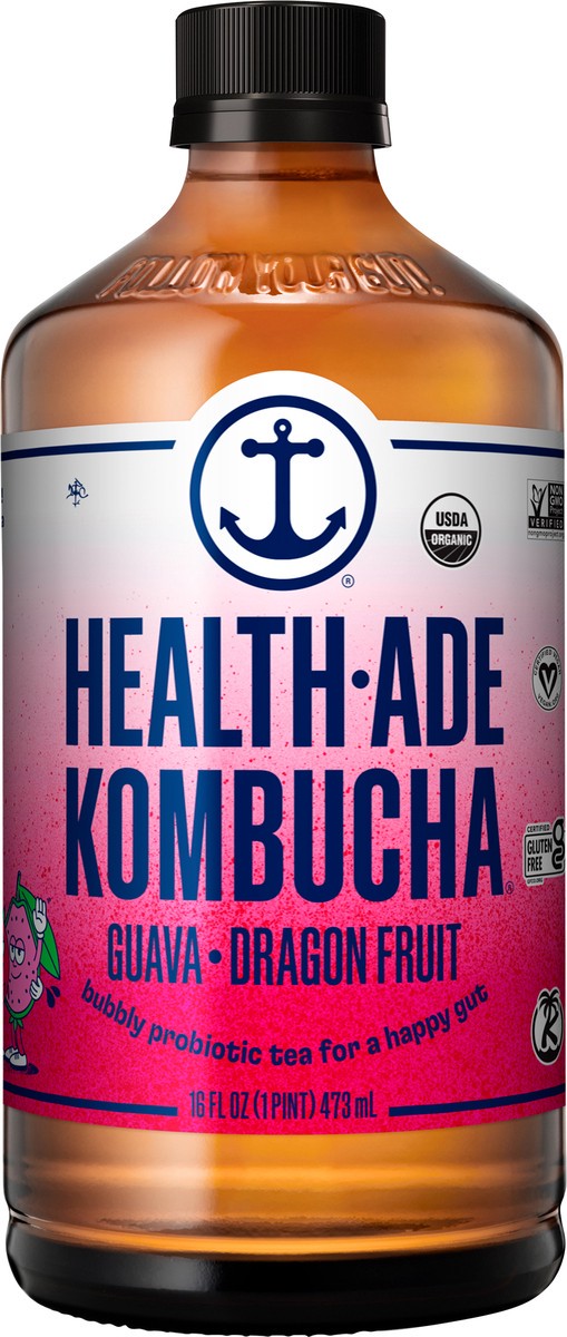 slide 7 of 9, Health-Ade Guava Dragonfruit, 16 fl oz