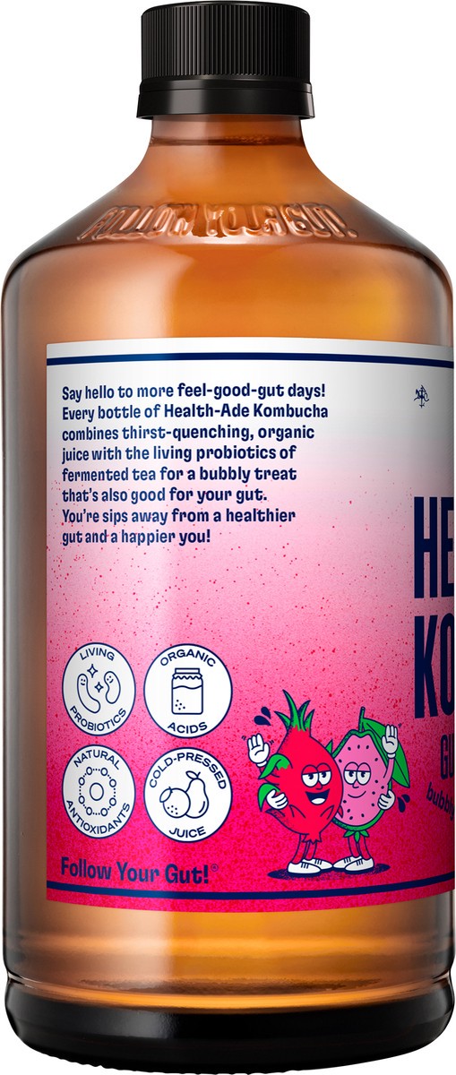 slide 2 of 9, Health-Ade Guava Dragonfruit, 16 fl oz