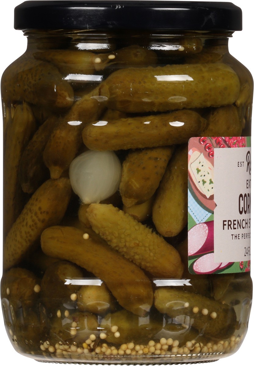 slide 10 of 13, Roland French Style Gherkins Extra Fine Cornichons Pickles 24 fl oz, 24 fl oz