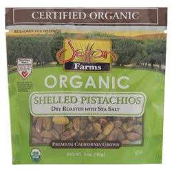Setton Farms® Organic Shelled Pistachio Kernels Dry Roasted with Sea Salt
