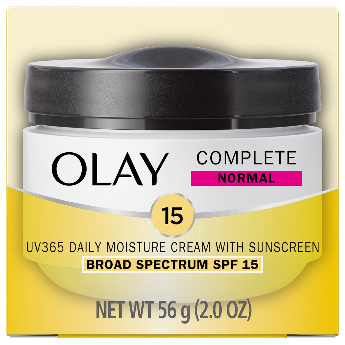 slide 1 of 7, Olay Complete Cream Moisturizer with SPF 15 Normal, 2.0 oz, 56 g