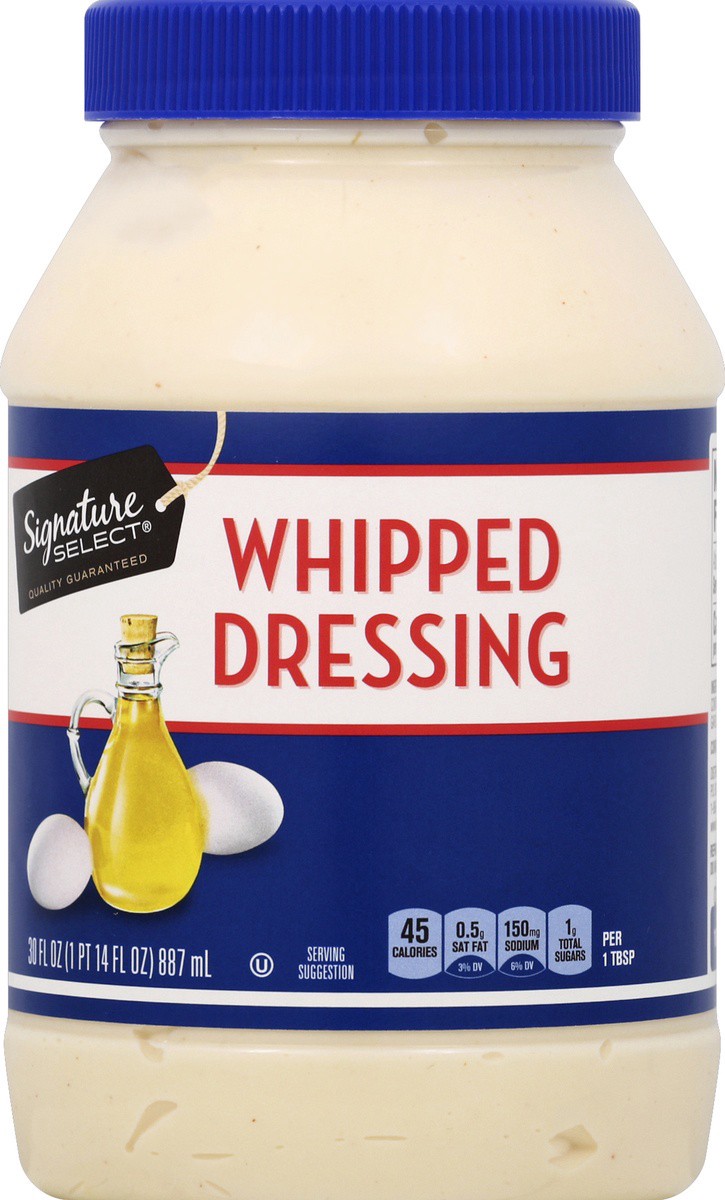 slide 2 of 2, Signature Select Whipped Dressing 30 fl oz, 