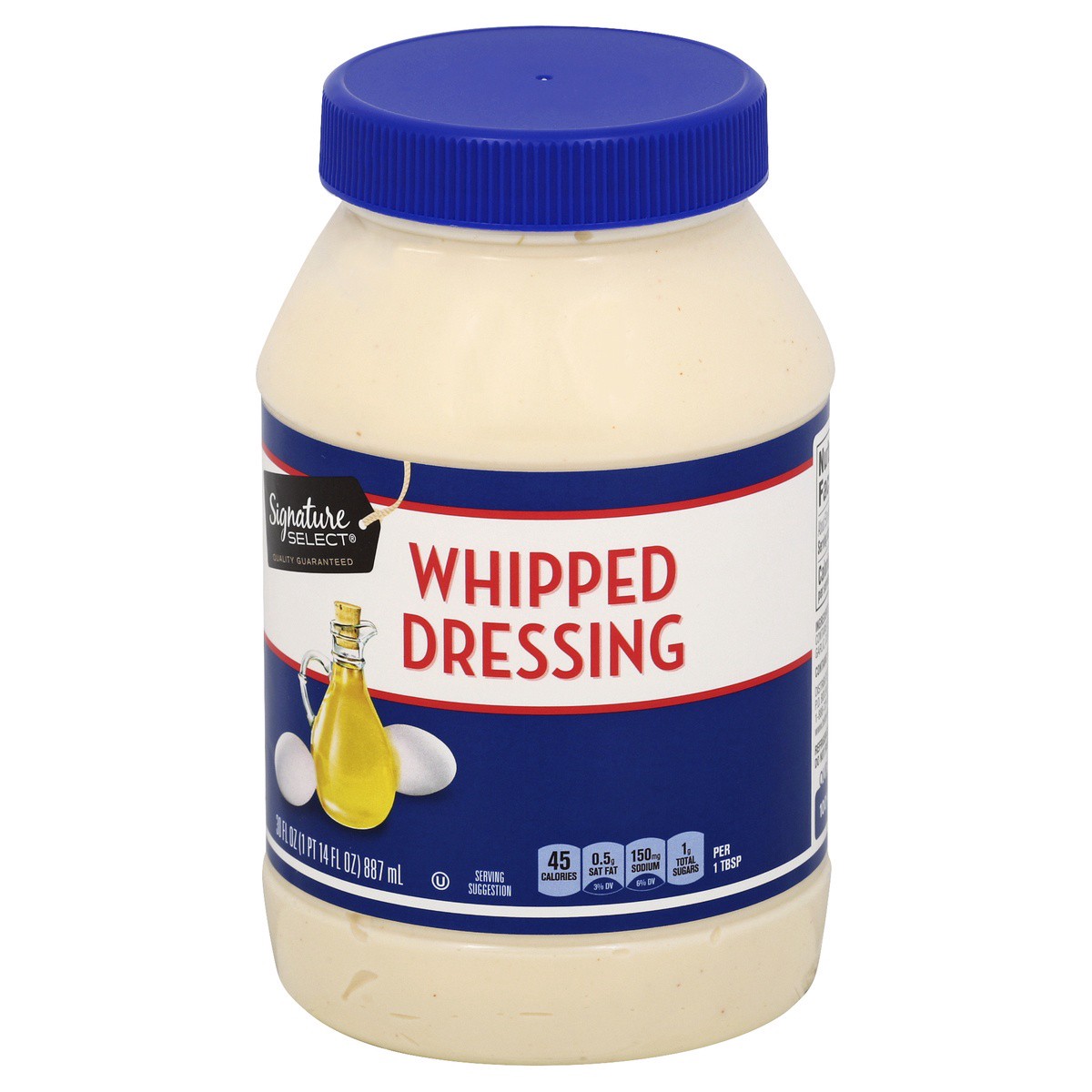 slide 1 of 2, Signature Select Whipped Dressing 30 fl oz, 