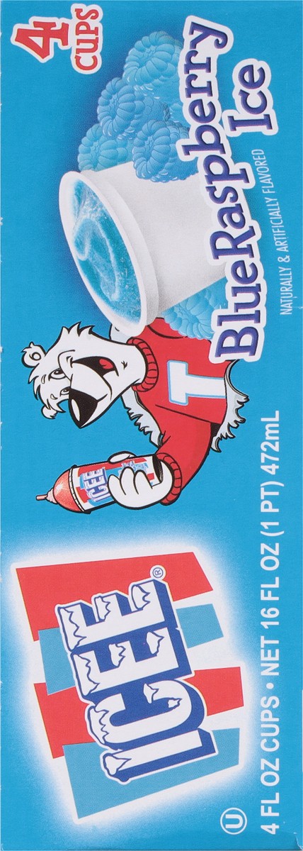 slide 7 of 11, ICEE BlueRaspberry Ice Cups 4 - 4 fl oz Cups, 4 ct