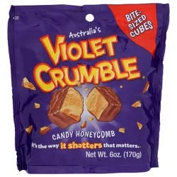 Violet Crumble Candy Honeycomb 6 oz