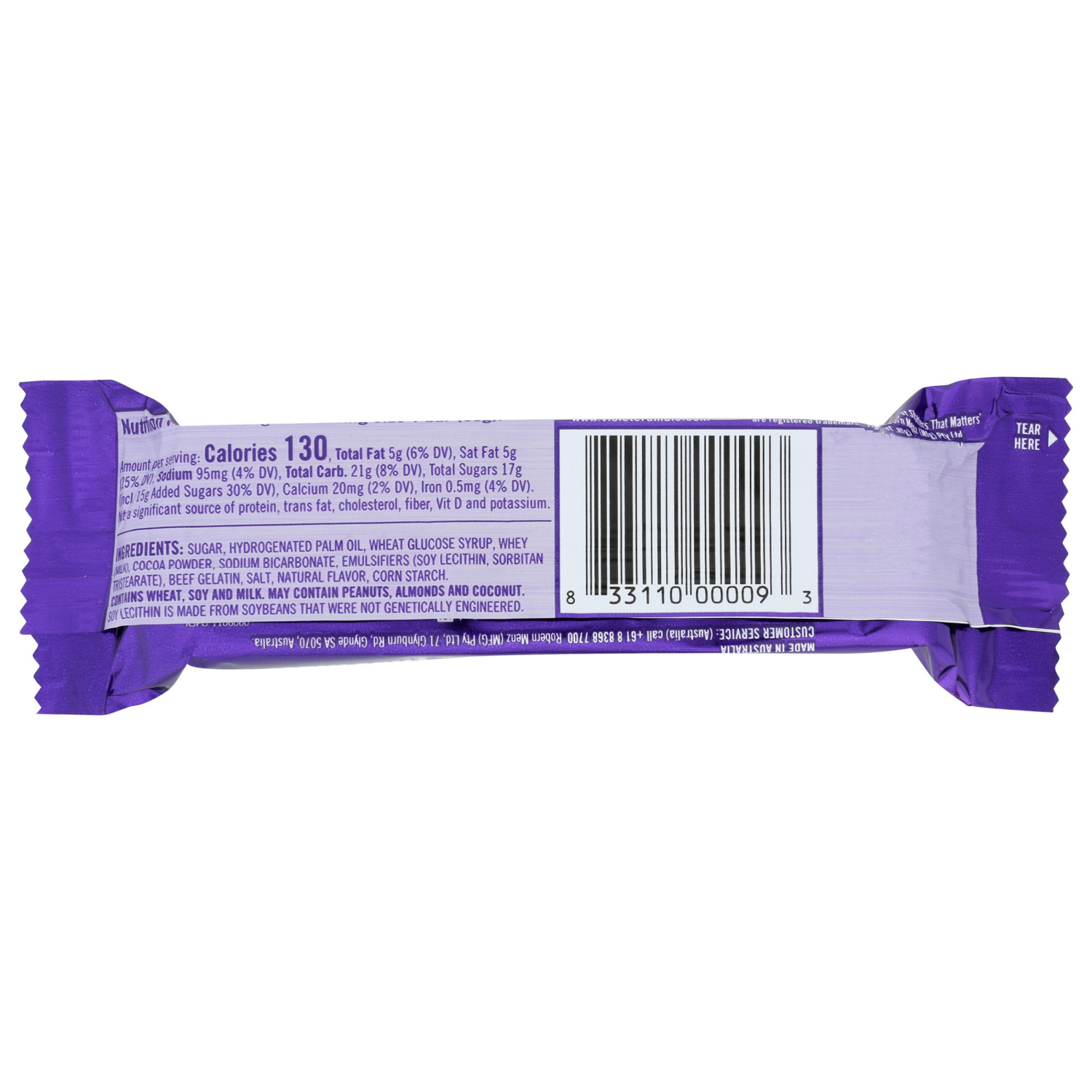 slide 2 of 2, Violet Crumble Honeycomb Candy 1.05 oz, 1.05 oz