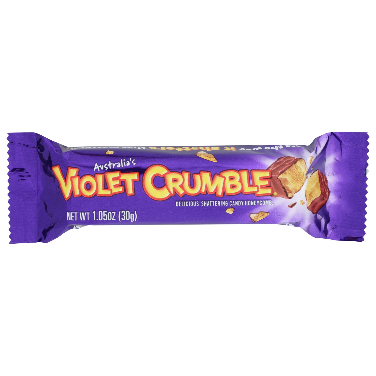 slide 1 of 2, Violet Crumble Honeycomb Candy 1.05 oz, 1.05 oz