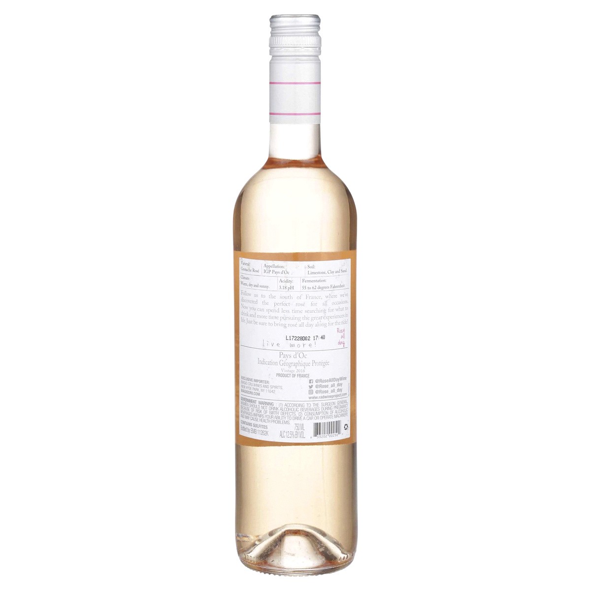 slide 2 of 2, Rose All Day, 750ML, 750 ml