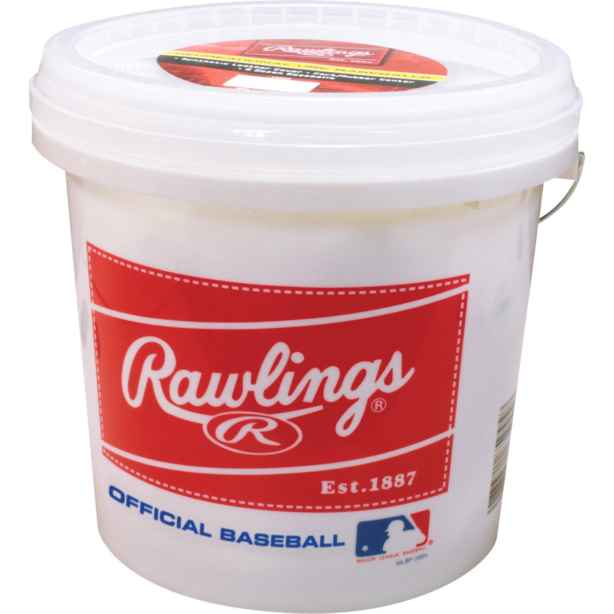 slide 1 of 9, Rawlings 8U Recreational Baseball Bucket, 24 ct