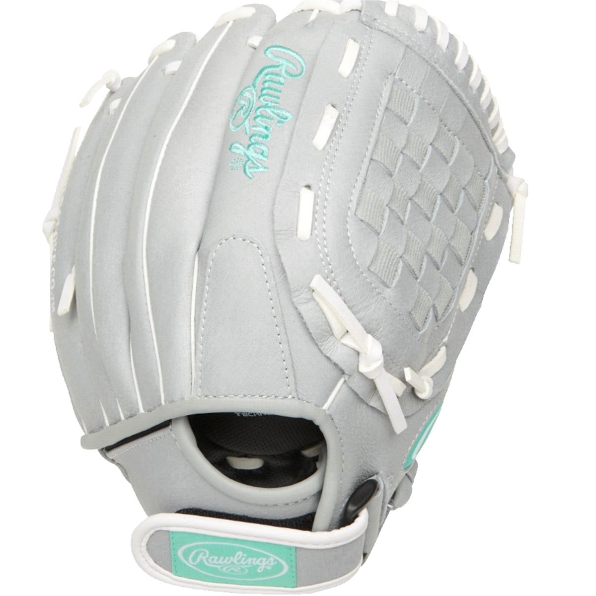 slide 2 of 2, RAWLINGS Sure Catch Youth Softball Glove, 11.5 inch, Right Hand Throw, 11.5 in