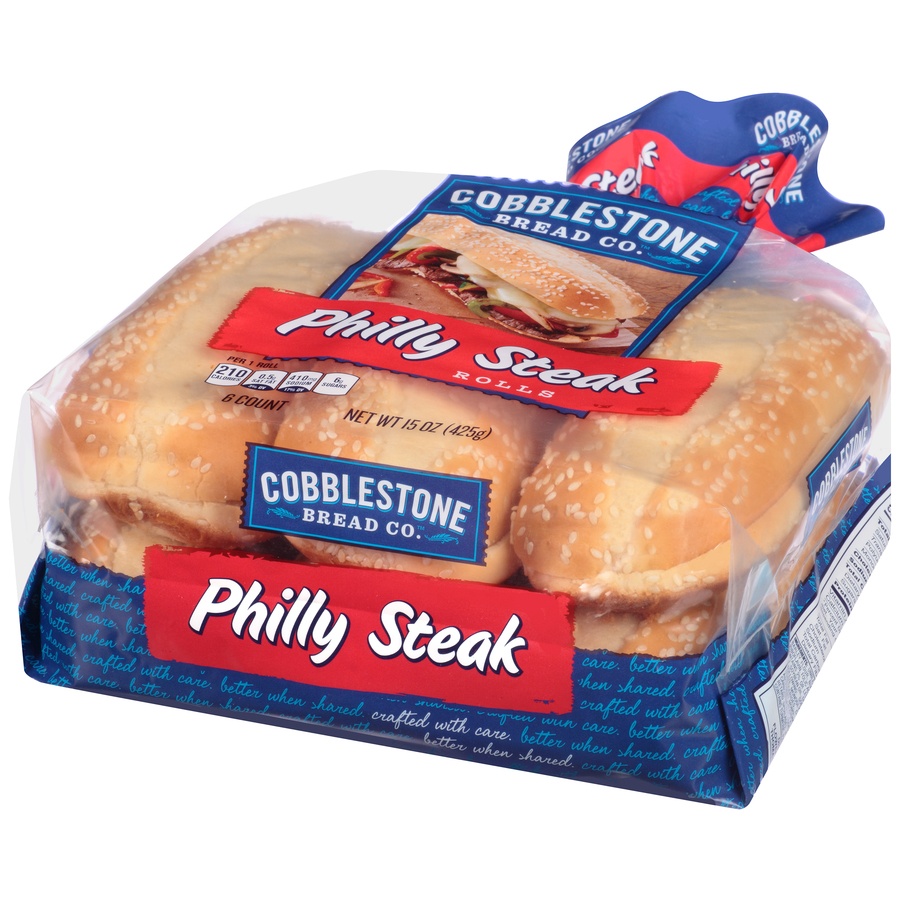 slide 2 of 8, Wonder® Philly Steak Rolls 6 ct Bag, 6 ct