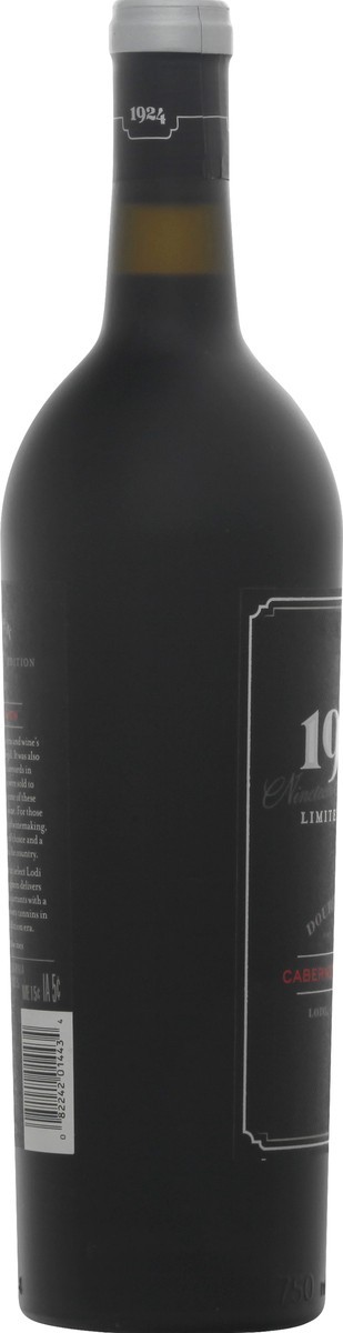 slide 7 of 11, 1924 Cabernet Sauvignon, 750 ml