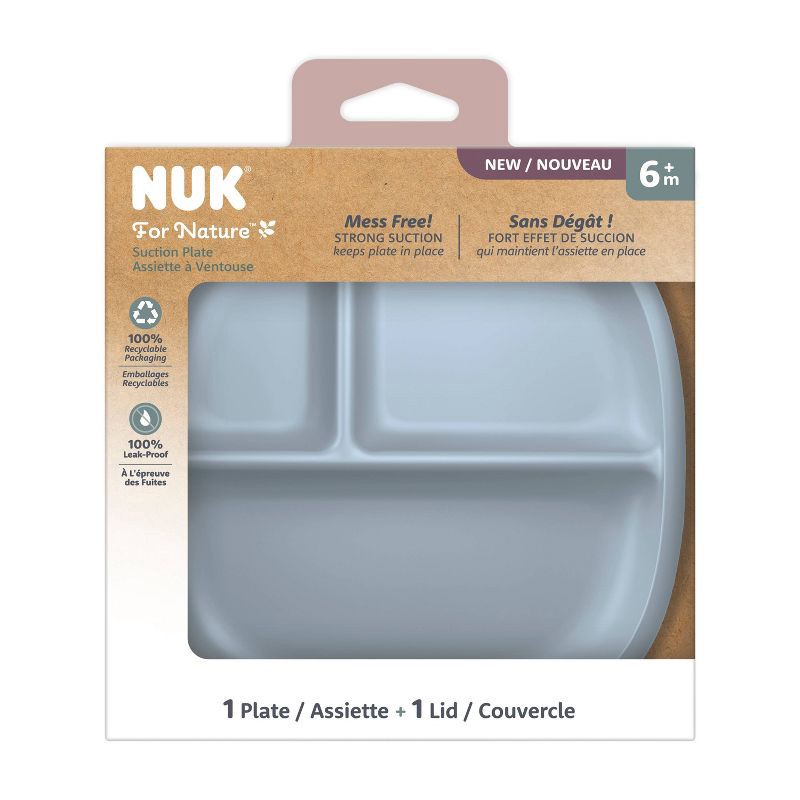 slide 5 of 5, NUK for Nature Suction Plate and Lid, 1 ct