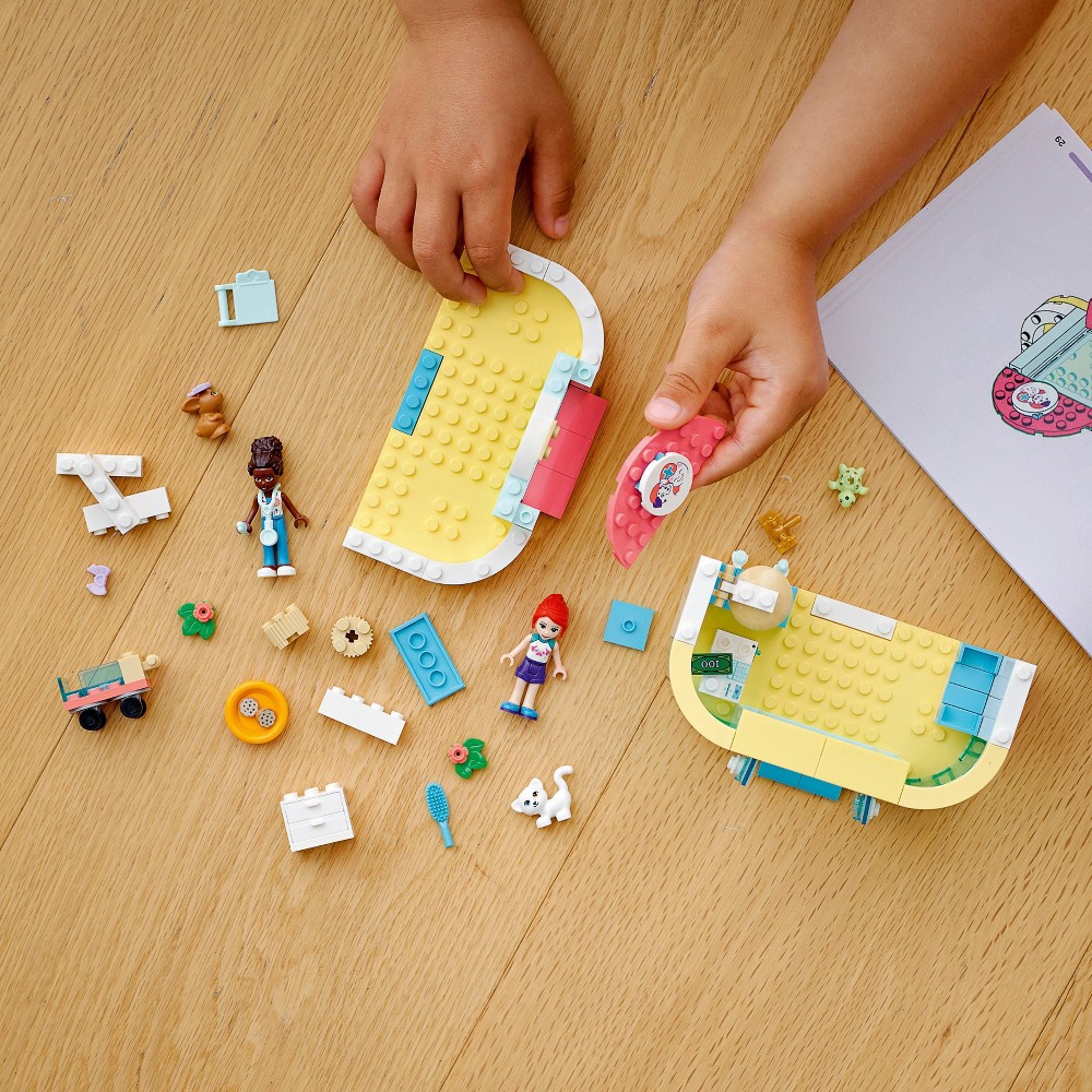 slide 4 of 6, LEGO Friends Pet Clinic 41695 Building Set, 1 ct