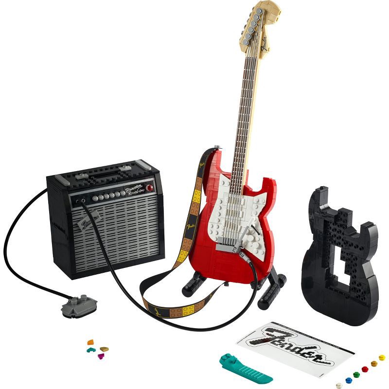 slide 2 of 6, LEGO Ideas Fender Stratocaster Guitar Set 21329, 1 ct