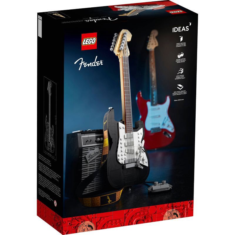 slide 4 of 6, LEGO Ideas Fender Stratocaster Guitar Set 21329, 1 ct