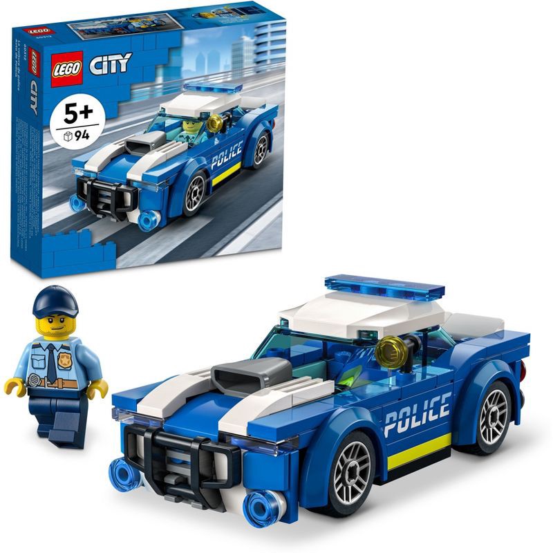 slide 1 of 6, LEGO City Police Car Toy 60312, 1 ct