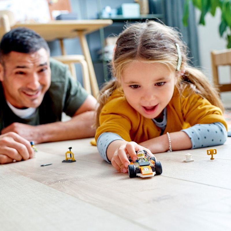 slide 6 of 6, LEGO City Great Vehicles Race Car Toy Building Set 60322, 1 ct