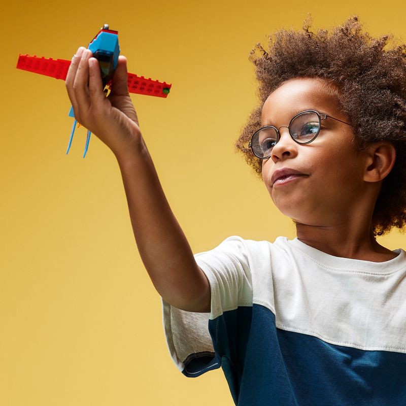 slide 6 of 6, LEGO City Great Vehicles Stunt Plane Toy Building Set 60323, 1 ct