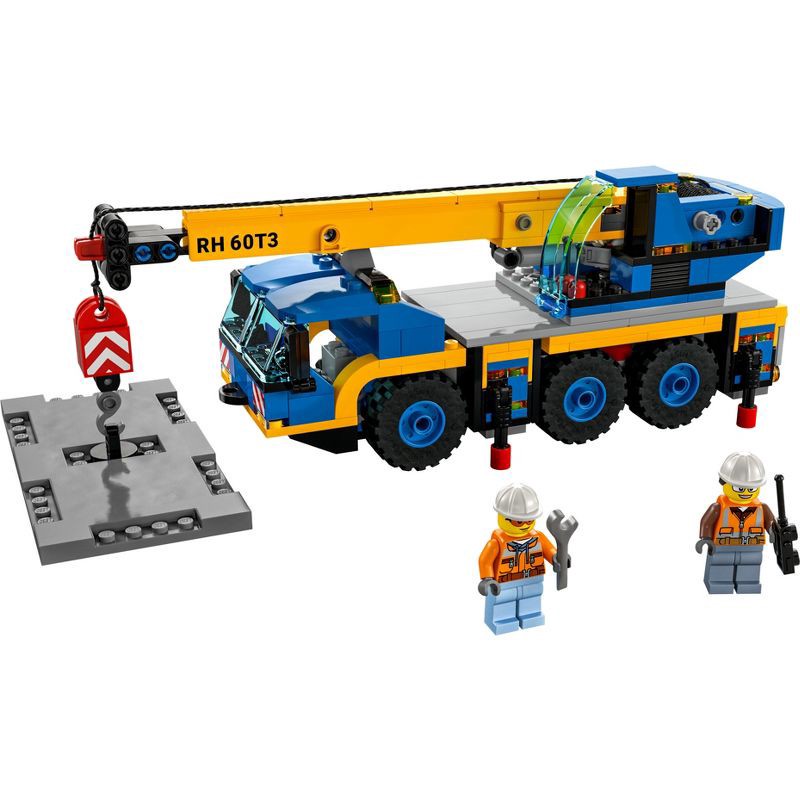 slide 5 of 6, LEGO City Great Vehicles Mobile Crane Truck Toy 60324, 1 ct