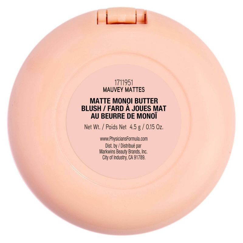 slide 3 of 7, Physicians Formula Murumuru Butter Matte Monoi Blush - Mauvey Mattes - 0.15oz, 0.15 oz