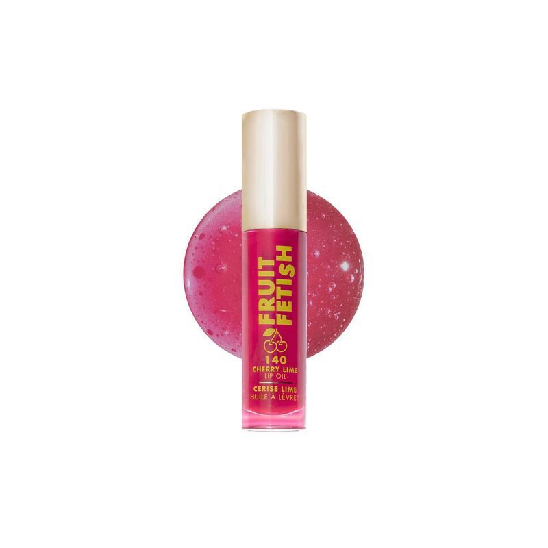 slide 1 of 12, Milani Fruit Fetish Lip Oil - 140 Cherry Lime - 0.135 fl oz, 0.135 fl oz