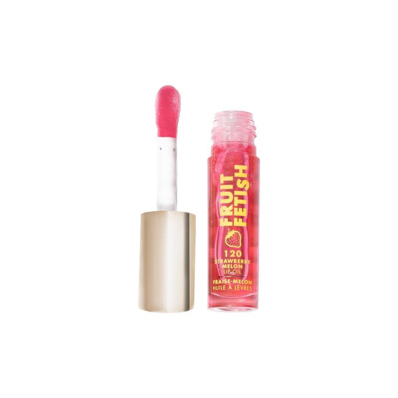 slide 4 of 12, Milani Fruit Fetish Lip Oil - 120 Strawberry Melon - 0.135 fl oz, 0.135 fl oz