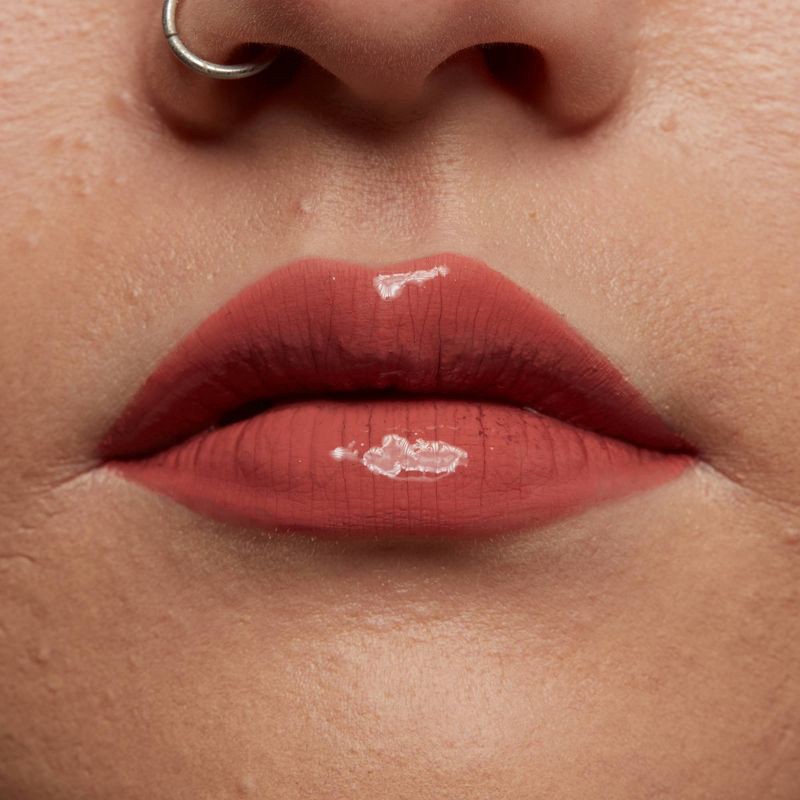 slide 4 of 7, NYX Professional Makeup Shine Loud Vegan High Shine Long-Lasting Liquid Lipstick - Boundary Pusher - 0.22 fl oz, 0.22 fl oz