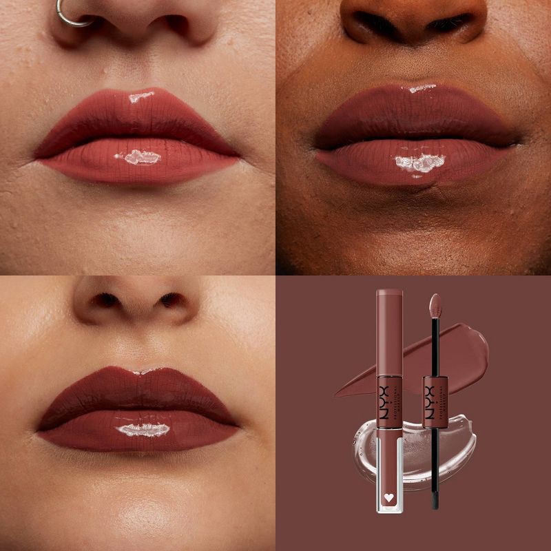 slide 7 of 7, NYX Professional Makeup Shine Loud Vegan High Shine Long-Lasting Liquid Lipstick - Boundary Pusher - 0.22 fl oz, 0.22 fl oz