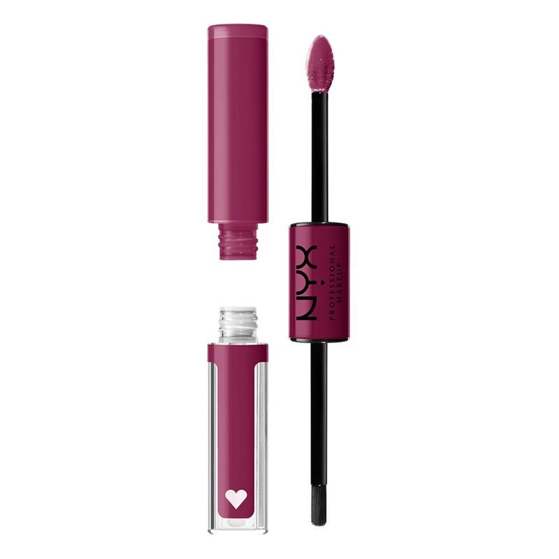 slide 1 of 7, NYX Professional Makeup Shine Loud Vegan High Shine Long-Lasting Liquid Lipstick - In Charge - 0.22 fl oz, 0.22 fl oz
