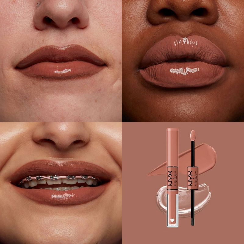slide 7 of 7, NYX Professional Makeup Shine Loud Vegan High Shine Long-Lasting Liquid Lipstick - Global Citizen - 0.22 fl oz, 0.22 fl oz