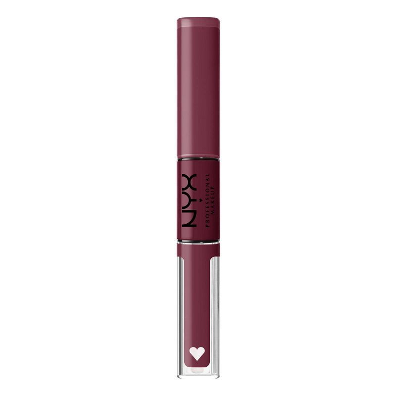 slide 3 of 6, NYX Professional Makeup Shine Loud Vegan High Shine Long-Lasting Liquid Lipstick - Never Basic - 0.27 fl oz, 0.27 fl oz