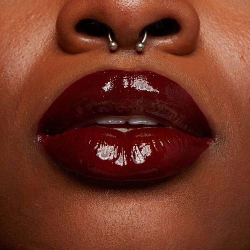 slide 4 of 6, NYX Professional Makeup Shine Loud Vegan High Shine Long-Lasting Liquid Lipstick - Never Basic - 0.27 fl oz, 0.27 fl oz