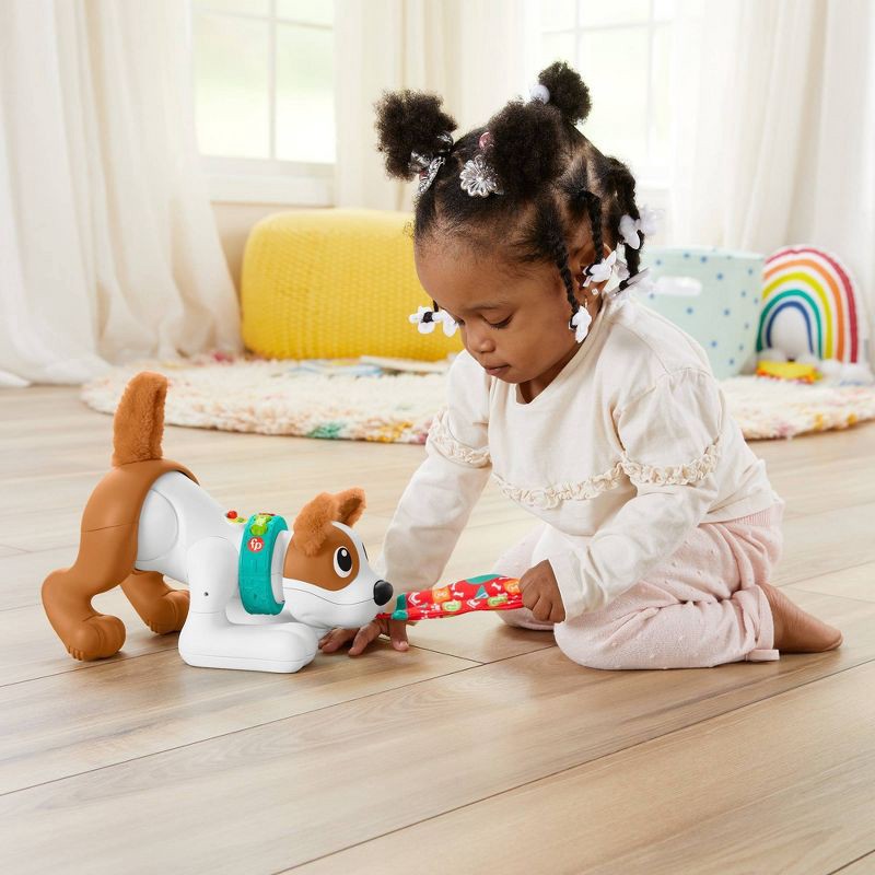 slide 3 of 6, Fisher-Price 1-2-3 Crawl with Me Puppy, 1 ct