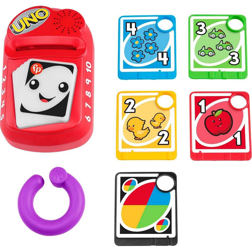 slide 5 of 6, Fisher-Price Laugh & Learn Counting and Colors UNO, 1 ct