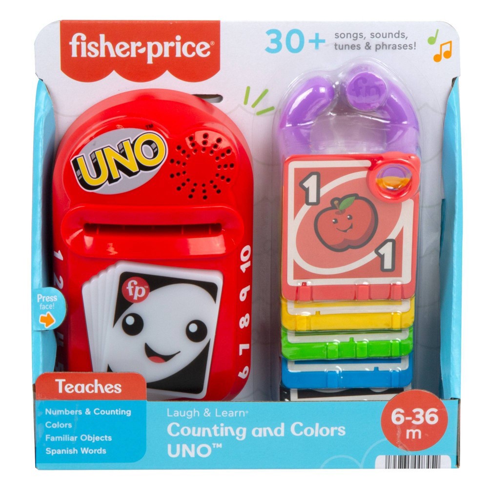 slide 6 of 6, Fisher-Price Laugh & Learn Counting and Colors UNO, 1 ct