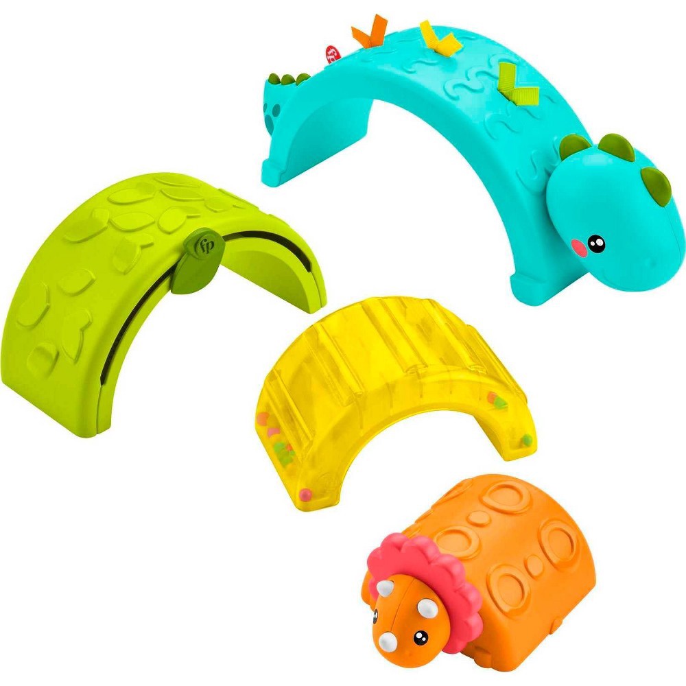 slide 5 of 6, Fisher-Price Paradise Pals Stack & Nest Dino, 1 ct