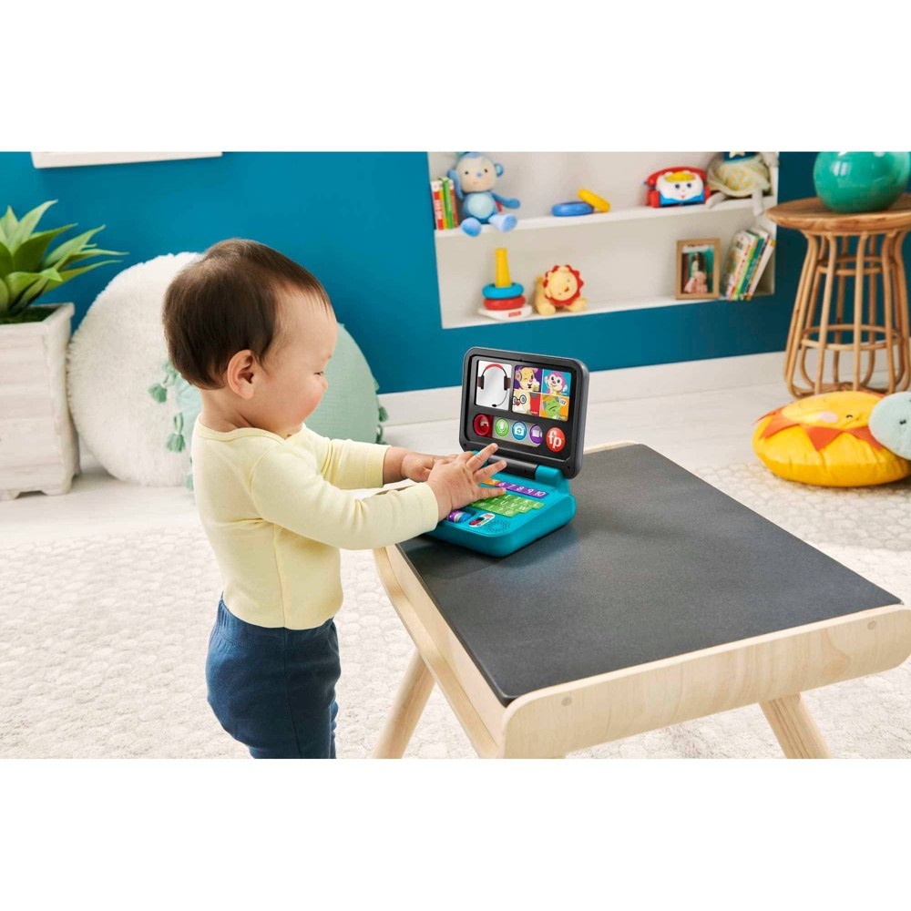 slide 6 of 6, Fisher-Price Laugh & Learn Let's Connect Laptop, 1 ct