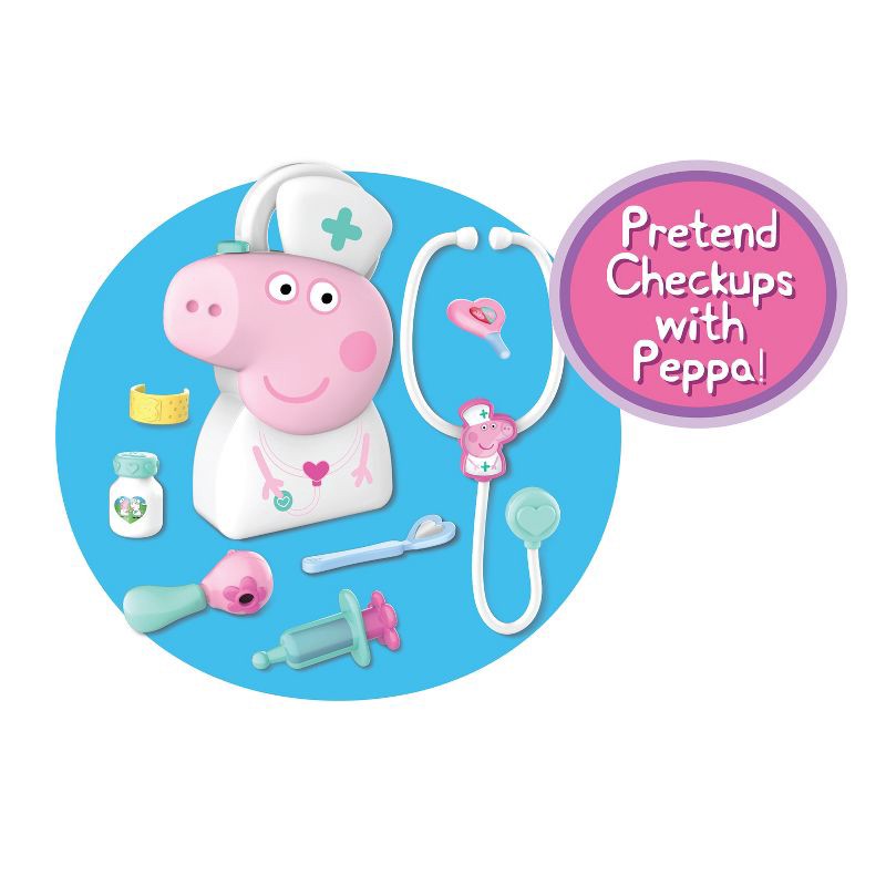 slide 3 of 7, Peppa Pig Checkup Case Set, 1 ct