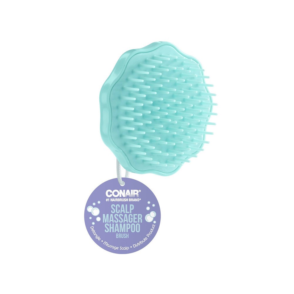 Conair Shampoo Scalp Massage Hair Brush 1 ct Shipt
