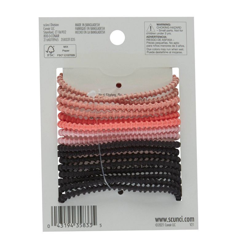 Scunci Small Black Rubber Bands - Shop Hair Accessories at H-E-B