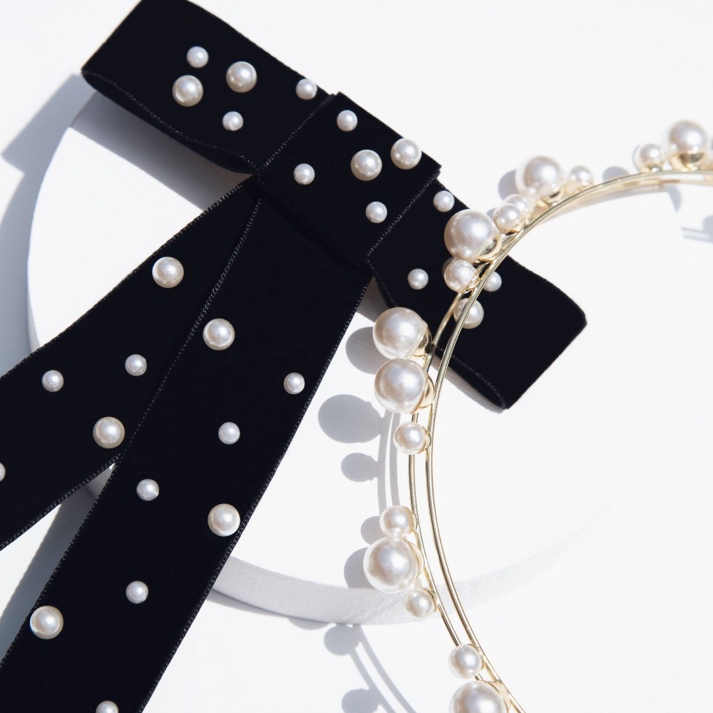 Kristin Ess The Pearl Bow Slide 1 ct Shipt