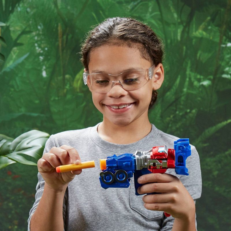 slide 8 of 8, Transformers Rise of the Beasts NERF 2-in-1 Optimus Prime Toy Blaster, 1 ct