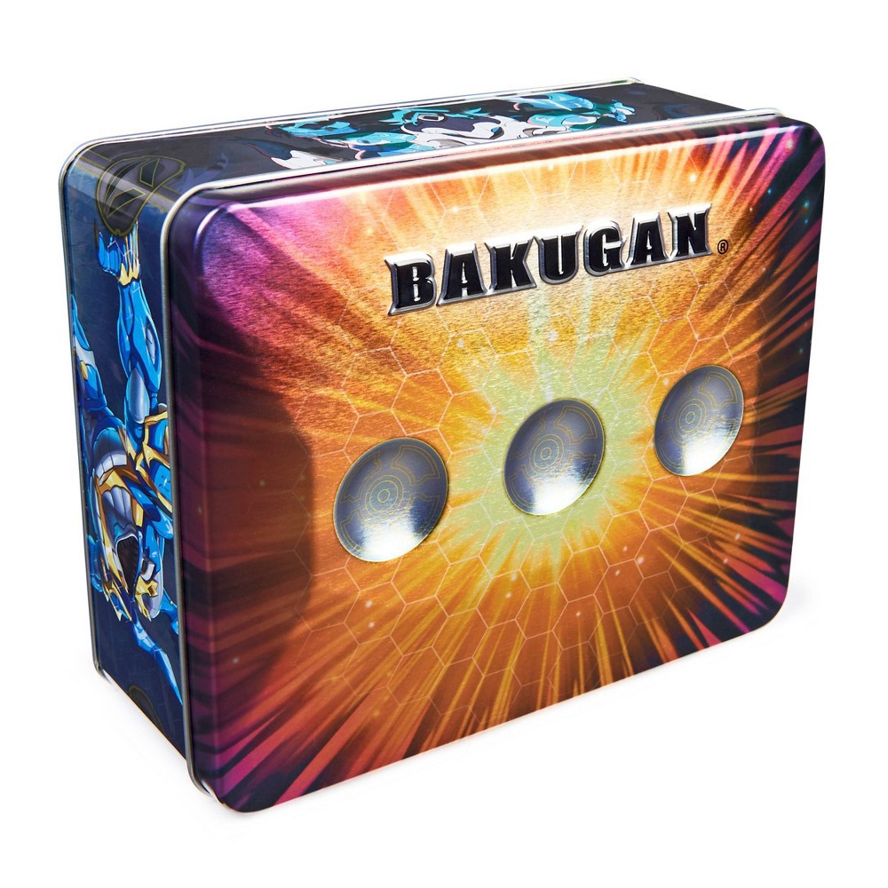 slide 6 of 7, Bakugan Baku-Tin, Sectanoid Premium Collectors Storage Tin with Mystery Bakugan, 1 ct