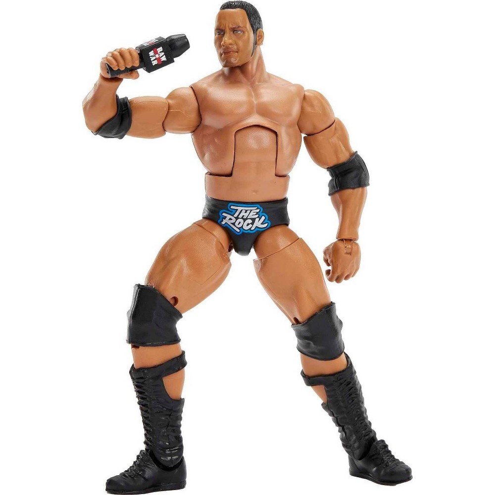 slide 3 of 4, WWE Top Picks Elite Collection The Rock Action Figure, 1 ct