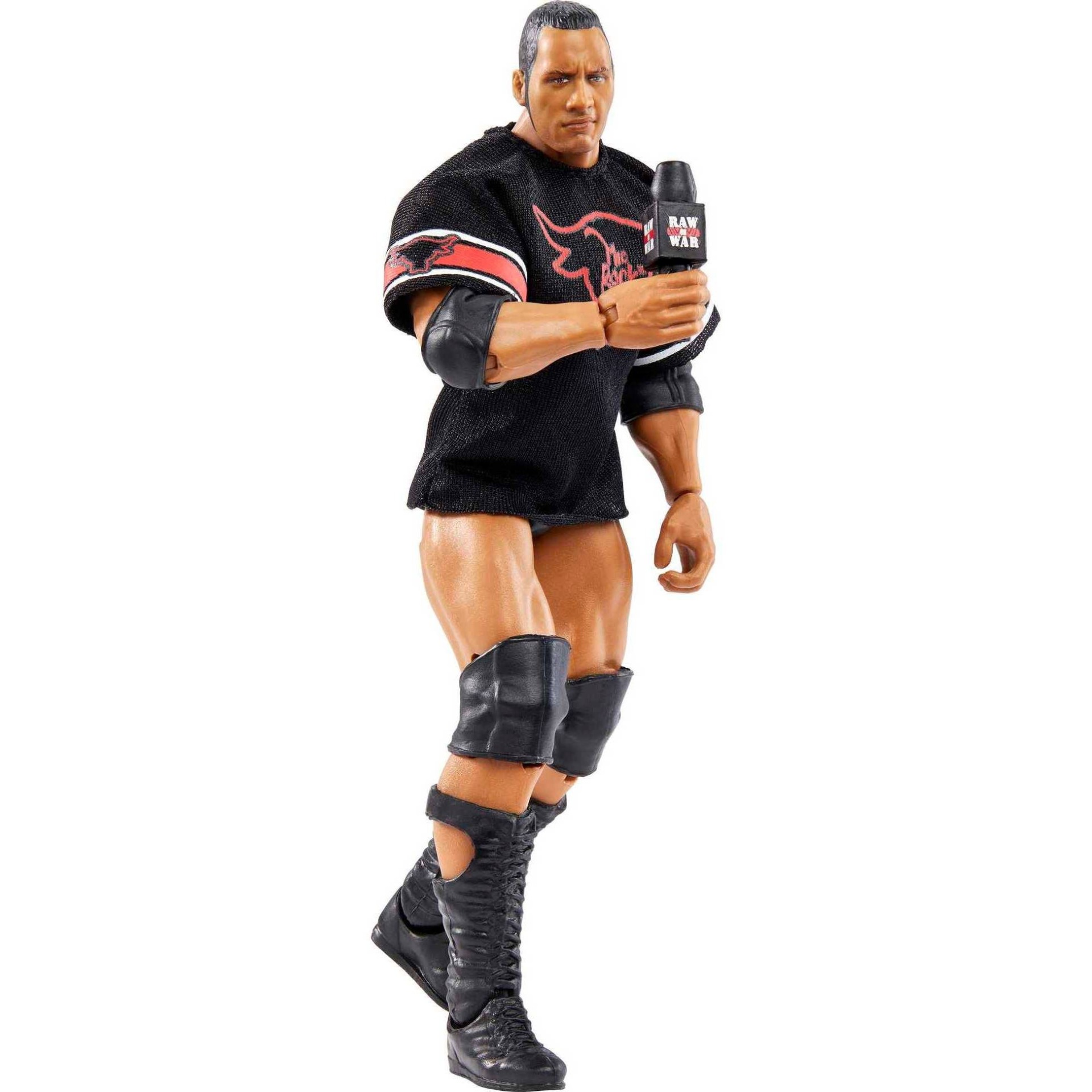 slide 1 of 4, WWE Top Picks Elite Collection The Rock Action Figure, 1 ct