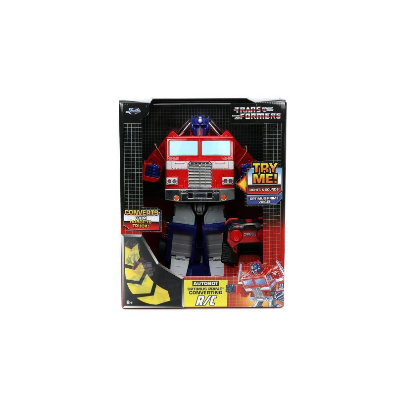 slide 1 of 7, Transformers Optimus Prime Converting RC Remote Control, 1 ct