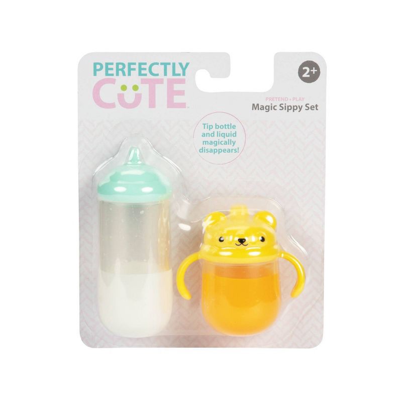 slide 2 of 6, Perfectly Cute Magic Sippy Set, 1 ct
