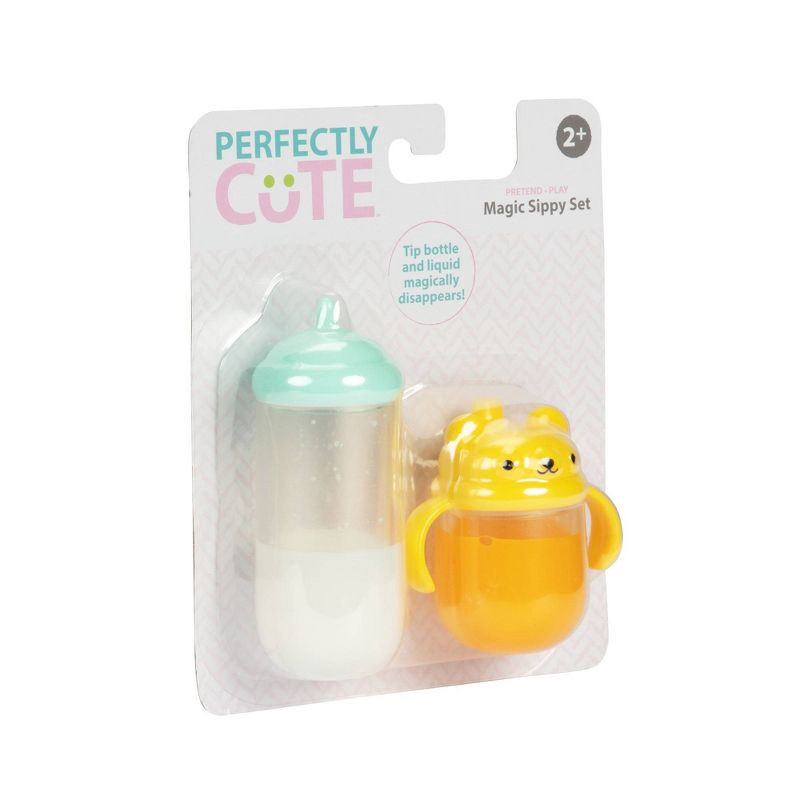 slide 4 of 6, Perfectly Cute Magic Sippy Set, 1 ct
