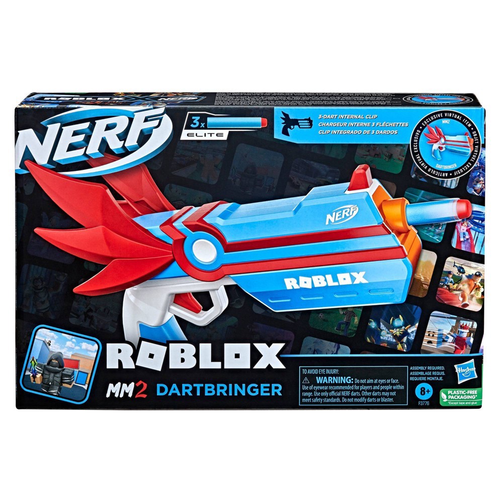 slide 3 of 11, NERF Roblox MM2: Dartbringer Dart Blaster, 1 ct